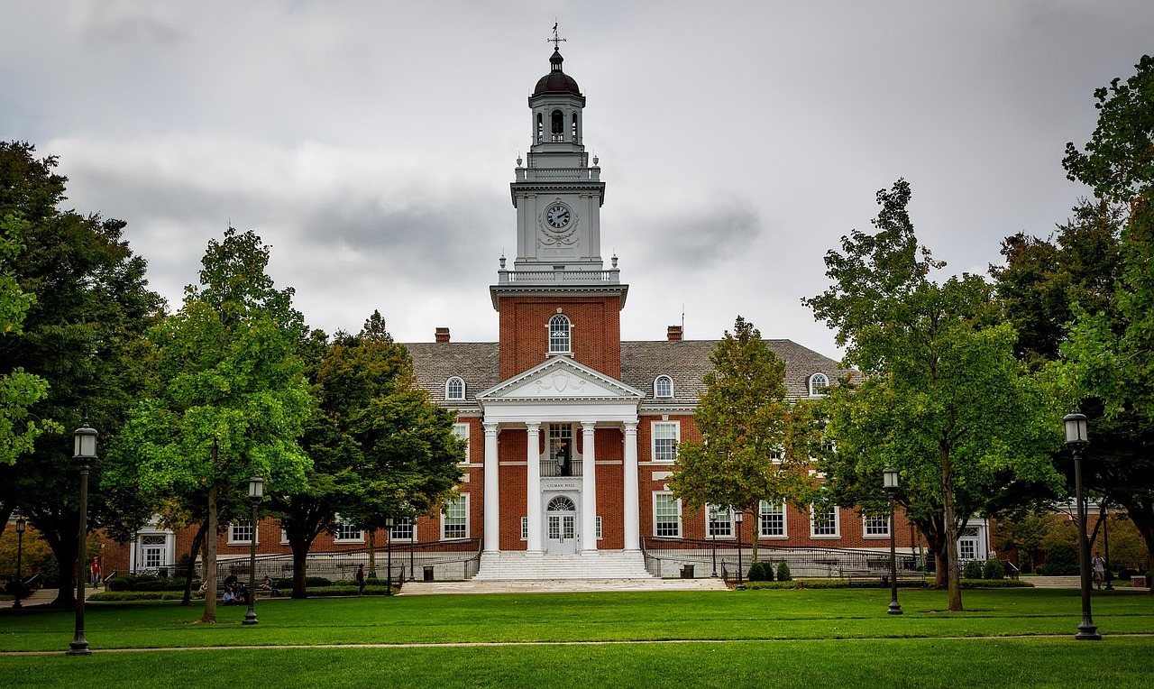 A university campus hall