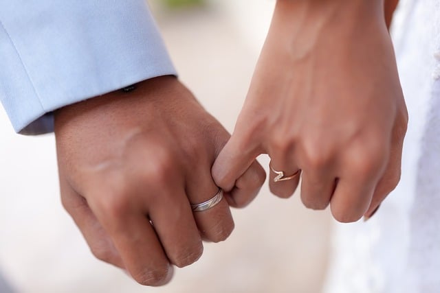 US Citizen Married to an Illegal Immigrant? Green Card Guide - multicultural couple wedding rings close up